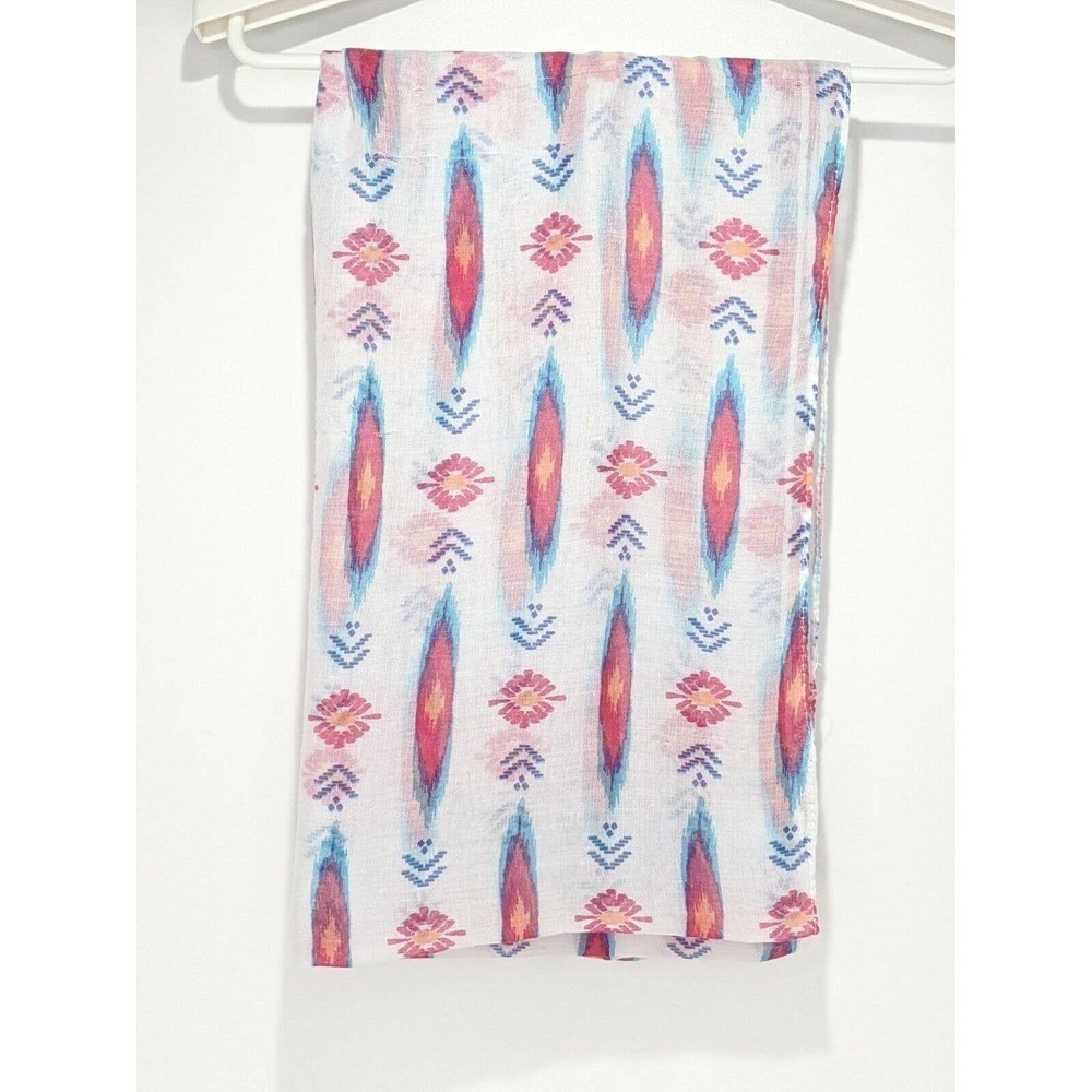 Infinity Scarf Unica Pink Turquoise Orange
